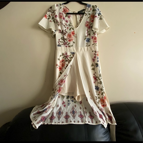 HeartSoul Jumper dress size M flora - Picture 3 of 6